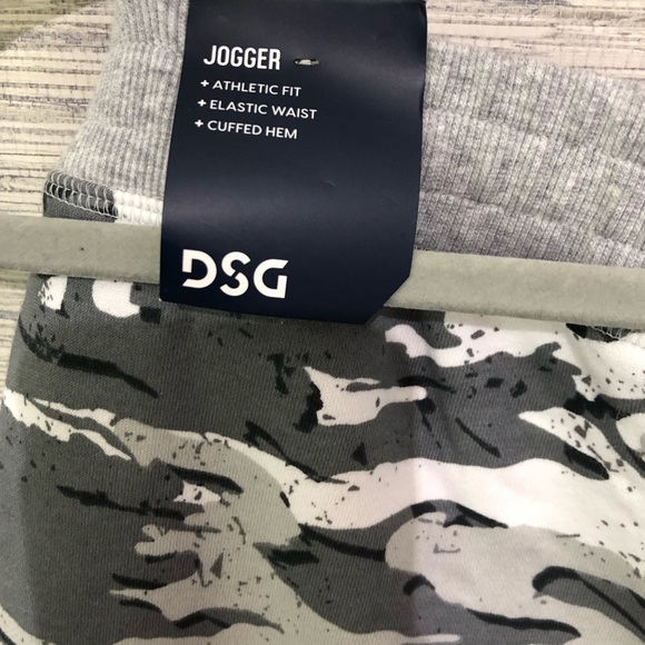 New with tags DSG Camo Gray Pull On Sweatpants Jogger Boys XL (18) - Picture 4 of 4